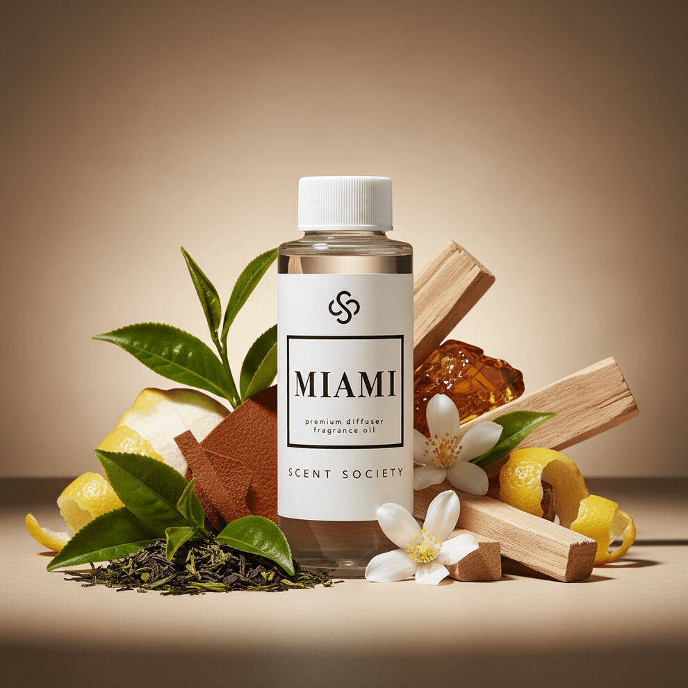 Miami Diffuser Oil | Luxury Hotel-Inspired Scent | Scent Society ...
