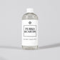 Scent Society diffuser fragrance oil in clear 500ml bottle labeled Turks & Caicos, with white cap on neutral background.