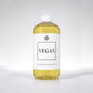 Scent Society diffuser fragrance oil in clear 500ml bottle labeled VEGAS, with white cap on neutral background.