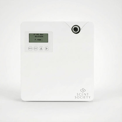 Scent Society's Founder oil diffuser on a white studio background